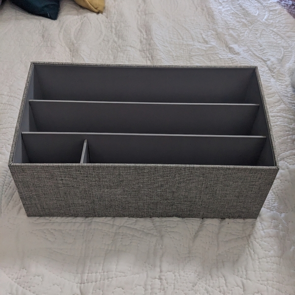 Gray Multi-Compartment Storage Organizer - Picture 1 of 3